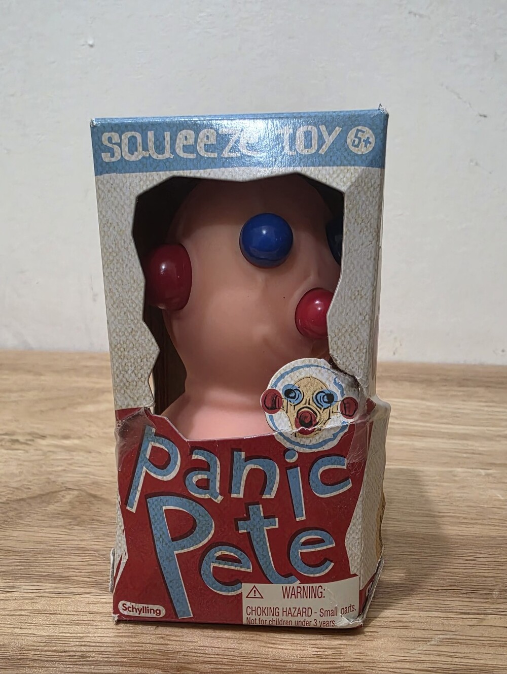 Schylling Panic Pete NeeDoh Sensory Fidget Stress Toys Original Authentic NIB